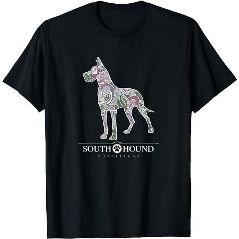 Great Dane Dog Sage Blush Floral Pattern T Shirt Walmart
