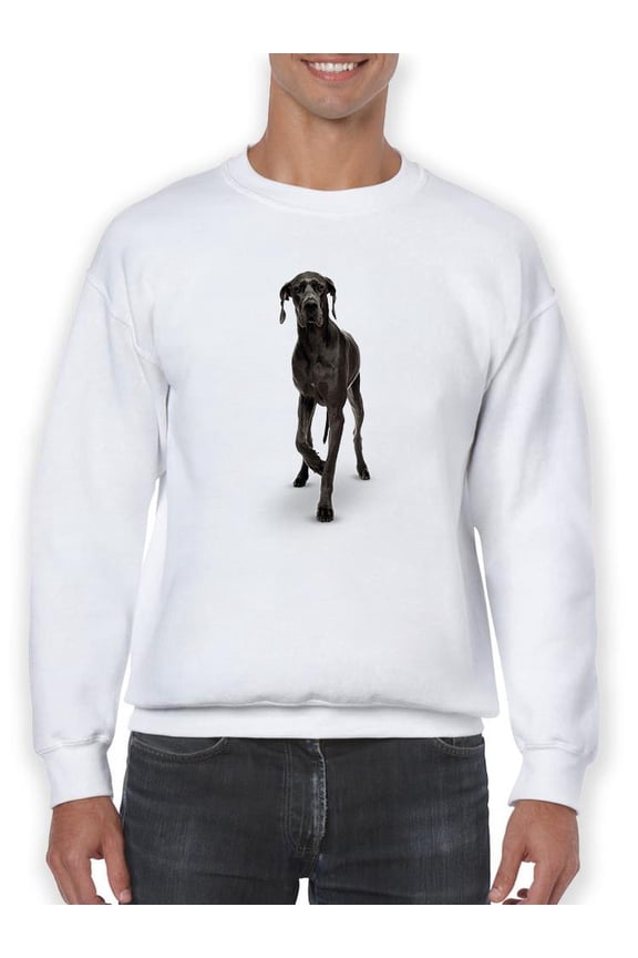 Great Dane Dog Sweatshirt Men -SPIdeals Designs, Male x-Large