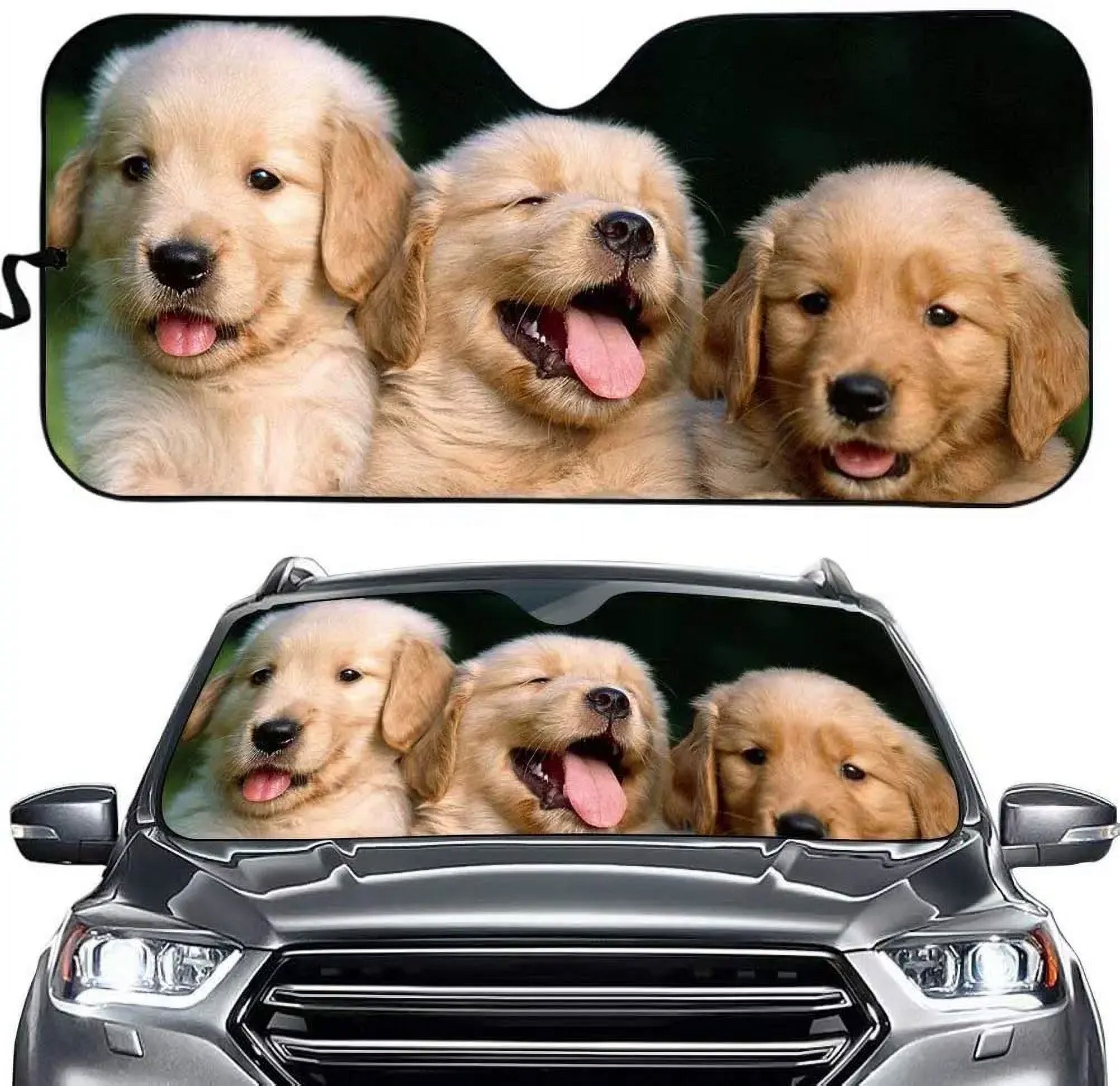 Great Dane Dogs 2 Auto Sun Shade Dog Car Sun Shade Car Decor Custom
