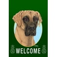 thumbnail image 1 of Great Dane Fawn Uncropped - Best of Breed Welcome Pineapples House Flags, 1 of 1