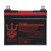 Great Dane GDZ 52 KH 12V 35Ah SLA Replacement Lawn mower Battery by Neptune