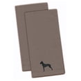 thumbnail image 1 of Great Dane Gray Embroidered Towel Set of 2, 1 of 1