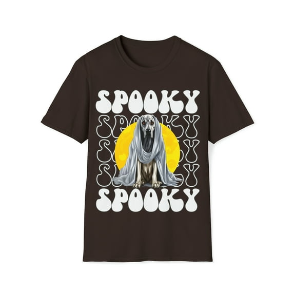 Great Dane Halloween T-Shirt, Spooky Season Great Dane Ghost Shirt