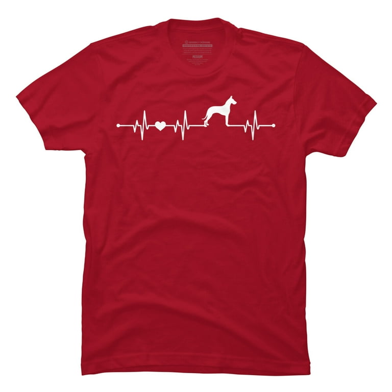Funny Dog Heartbeat Great Dane T-Shirt For Dog Lover Gift Funny Dog Heartbeat Great Dane T-Shirt For Dog Lover Gift