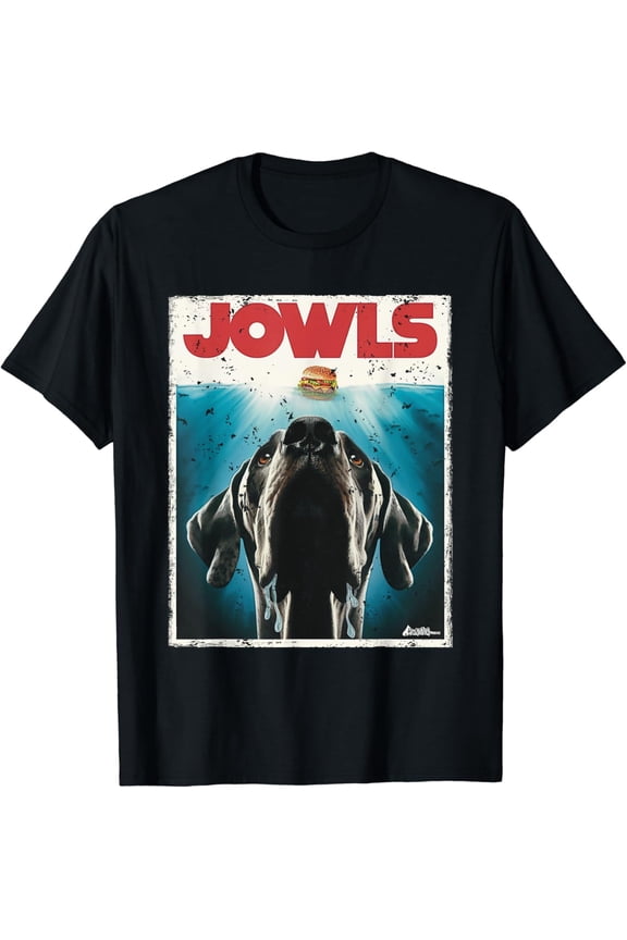 Great Dane Jowls Paws Top Drooling Dog Mom Dog Dad T-Shirt