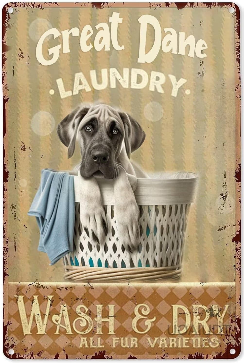 Galison Puzzle 'Laundry Dogs' – 500 Teile, Lustiges Hunde-Motiv, 50,8 X 50,8 Cm, Nachhaltig Produziert
