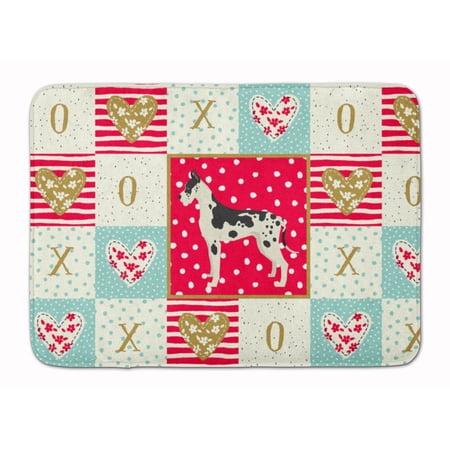Great Dane Love Machine Washable Memory Foam Mat