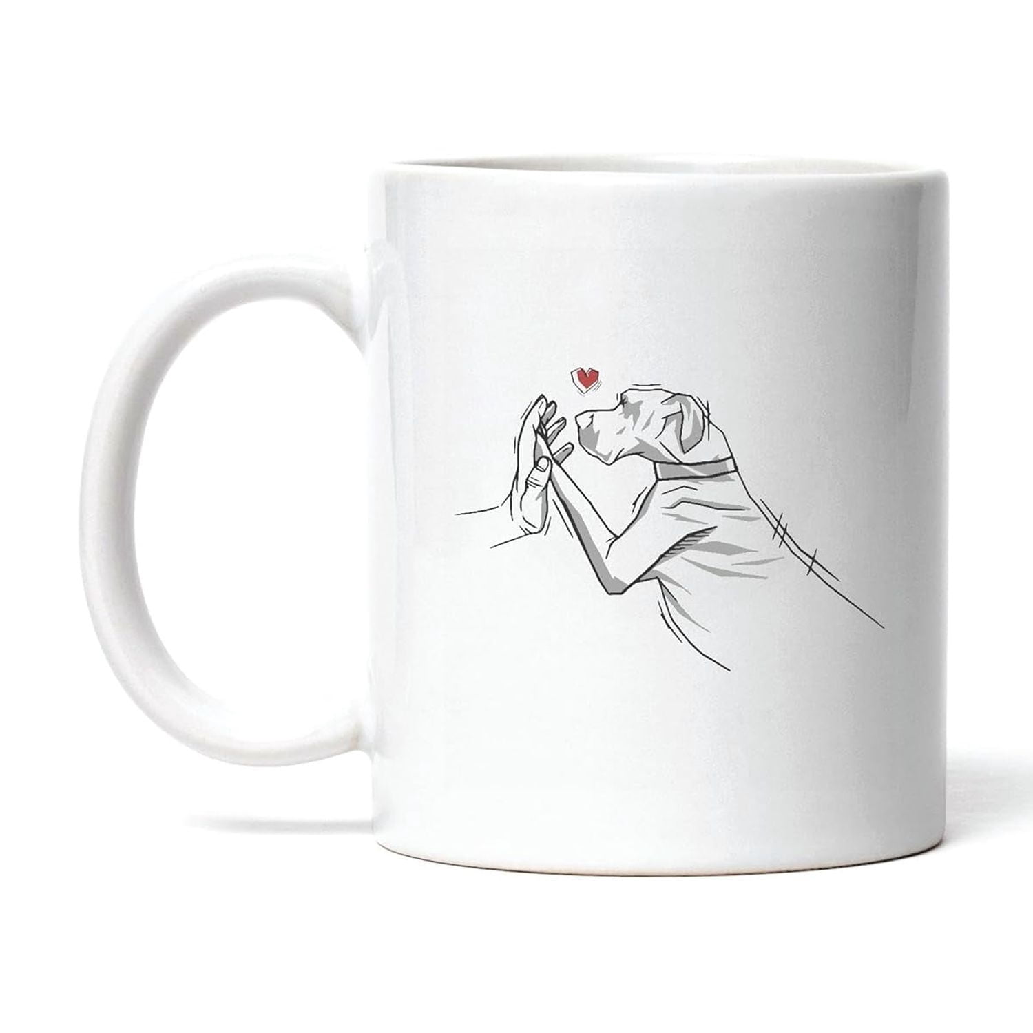 Funny Great Dane Lover Coffee Mug - "A Wise Woman Once Said..." Quote, 11 Oz, Dishwasher Safe