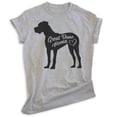 thumbnail image 1 of Great Dane Mama T-shirt, Unisex Women's Shirt, Great Dane Owner, Best Dog Mama Gift, Heather Gray, Small, 1 of 6
