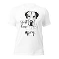 thumbnail image 1 of Great Dane Mom T-Shirt, Cute Dog Lover Gift, Pet Owner Tee (White, 4XL), 1 of 1