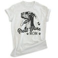 thumbnail image 1 of Great Dane Mom T-shirt, Unisex Women's Shirt, Great Dane Owner, Best Dog Mom Gift, Heather Ash, Small, 1 of 6