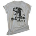 thumbnail image 1 of Great Dane Mom T-shirt, Unisex Women's Shirt, Great Dane Owner, Best Dog Mom Gift, Heather Gray, Small, 1 of 6