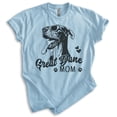 thumbnail image 1 of Great Dane Mom T-shirt, Unisex Women's Shirt, Great Dane Owner, Best Dog Mom Gift, Heather Light Blue, 3X-Large, 1 of 6