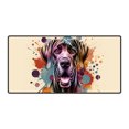 thumbnail image 1 of Great Dane Portrait Watercolor Vintage Retro Styles Desk Mat Full Keyboard Mouse Pad Danes Dog Lover Gifts Large Mousepad - 00001, 1 of 5