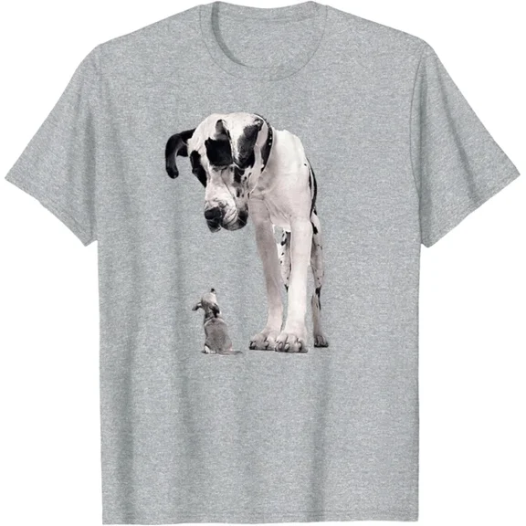 Great Dane Puppy T-Shirt T-Shirt Unisex S-5XL Hot Trending Shirt, Vintage Birthday Gift