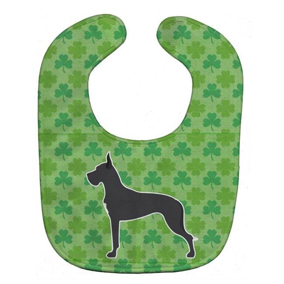 Great Dane Shamrocks Baby Bib