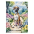thumbnail image 1 of Great Dane Spring Path House Flag 28 in x 40 in, 1 of 7