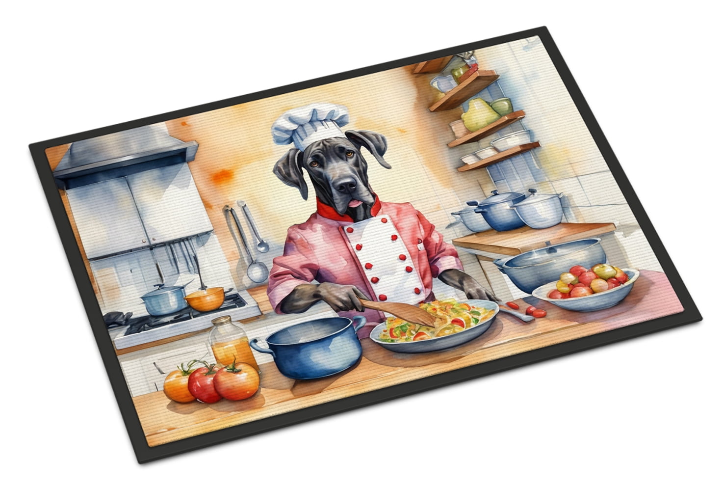 Great Dane The Chef Doormat 36 in x 24 in