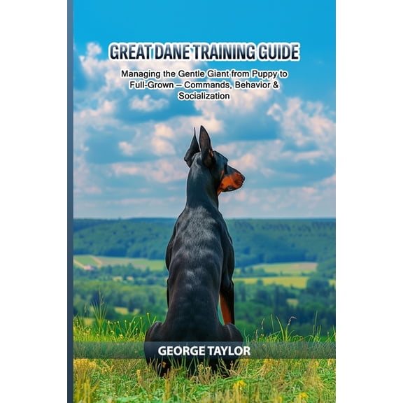 Great Dane Training Guide: Managing the Gentle Giant from Puppy to Full-Grown - Commands, Behavior & Socialization, (Paperback)
