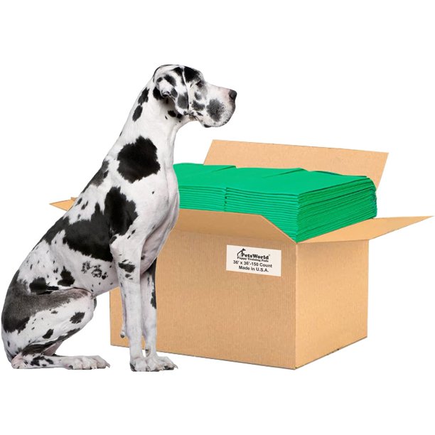 Great Dane's Dog Training Giant Pads, 36x36 inch, 150 Ct