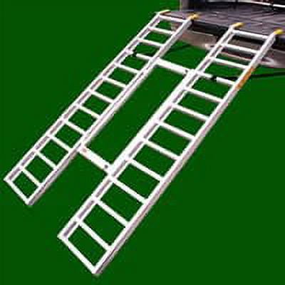 Great Day Inc. Tri-Fold Adjustable Side x Side Loading Ramp 48"-60" x 84"