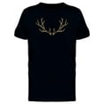 thumbnail image 1 of Great Deer Horns T-Shirt Men -Image by Shutterstock, Male 3X-Large, 1 of 2