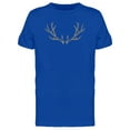 thumbnail image 1 of Great Deer Horns T-Shirt Men -Image by Shutterstock, Male x-Large, 1 of 2