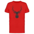 thumbnail image 1 of Great Deer Silhouette T-Shirt Men -Image by Shutterstock, Male XX-Large, 1 of 2