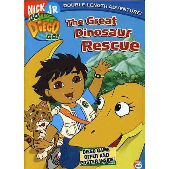 Go Diego Go! - Great Dinosaur Rescue [DVD]