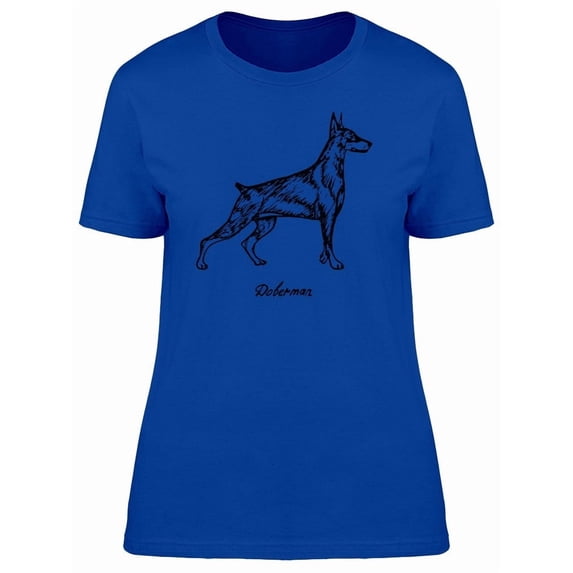 Great Doberman Silhouette Tee Men's -Image by Shutterstock