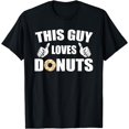 thumbnail image 1 of Great Donut Saying Apparel Donuts Lover For Men T-Shirt, 1 of 4