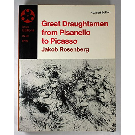 Pre-Owned Great Draughtsmen from Pisanello to Picasso (Hardcover) 0064300293 9780064300292