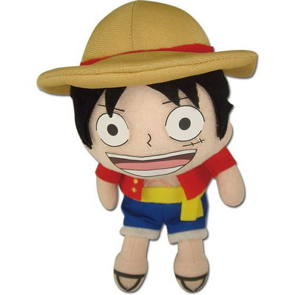 Monkey D. Luffy Pinched - One Piece 6" New World Plush (Great Eastern) 52345