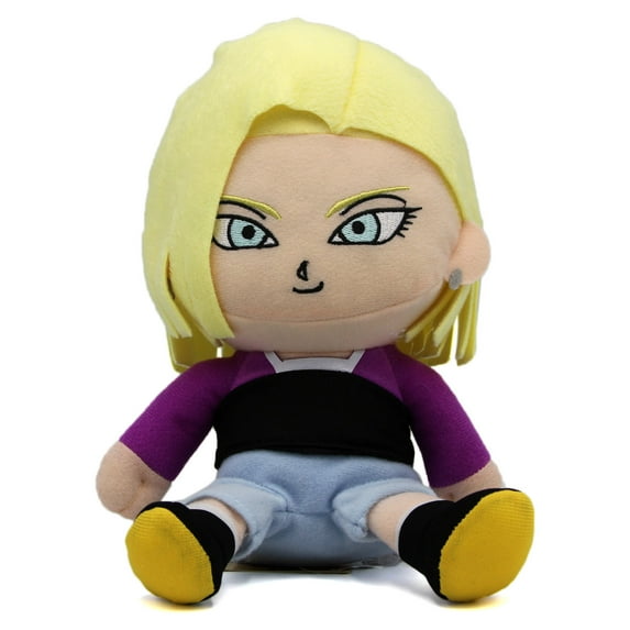 Android 18 Sit - DragonBall Super 7" Tournament of Power Plush (Great Eastern) 56654