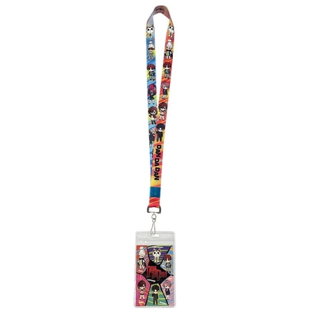 Great Eastern Entertainment Dandadan: Chibi Main Character Team Okarun Lanyard with ID Holder