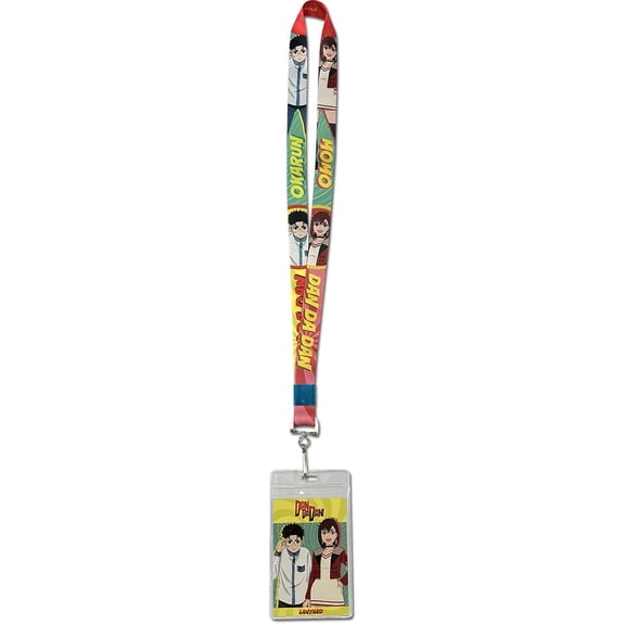 Great Eastern Entertainment Dandadan: Momo and Okarun Lanyard with ID Holder