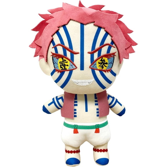 Great Eastern Entertainment Demon Slayer Kimetsu no Yaiba The Movie Infinity Train: Akaza 8-Inch Tall Stuffed Plush Doll