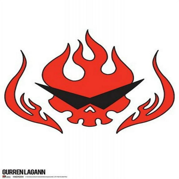 Great Eastern Entertainment Gurren Lagann Dai Gurren Wall Scroll, 33 by 44-Inch
