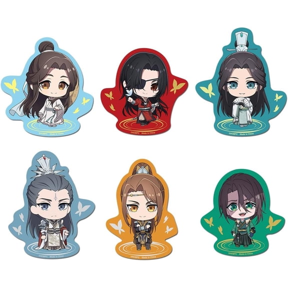 Great Eastern Entertainment Heaven Official's Blessing S2: Chibi Character Die-Cut Sticker Set
