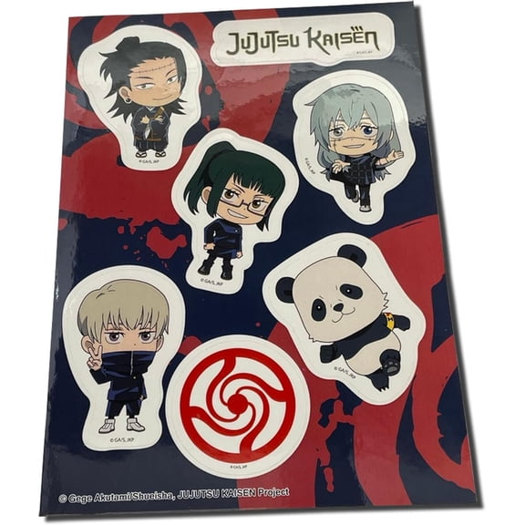Great Eastern Entertainment Jujutsu Kaisen: Groups B Sticker Set