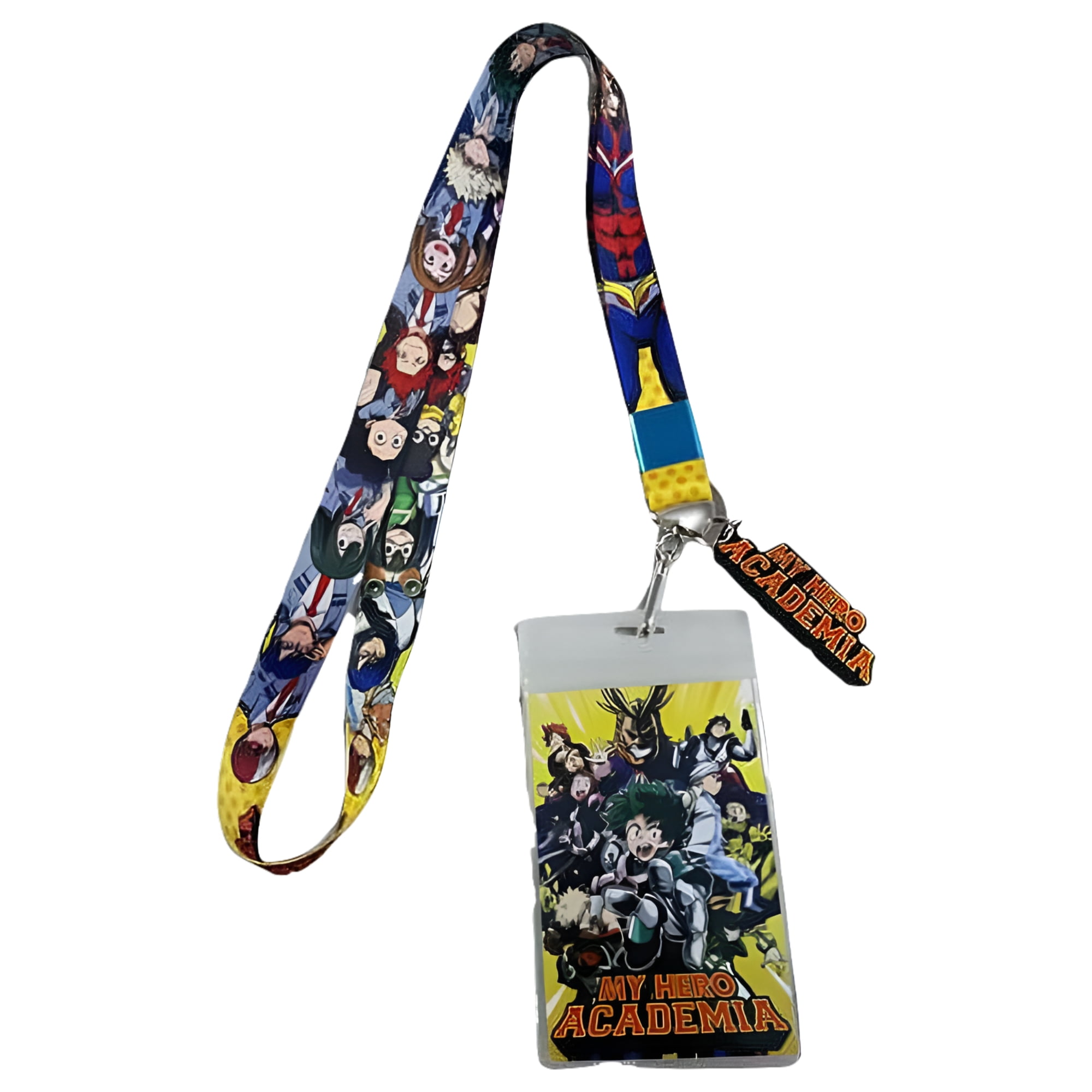 Great Eastern Entertainment My Hero Academia Class 1-A Lanyard with ID Badge Holder & Logo Charm
