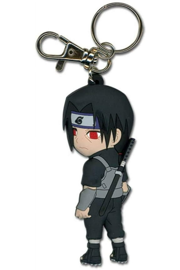 Great Eastern Entertainment Naruto Anime Itachi in Fighting Gear PVC Keychain