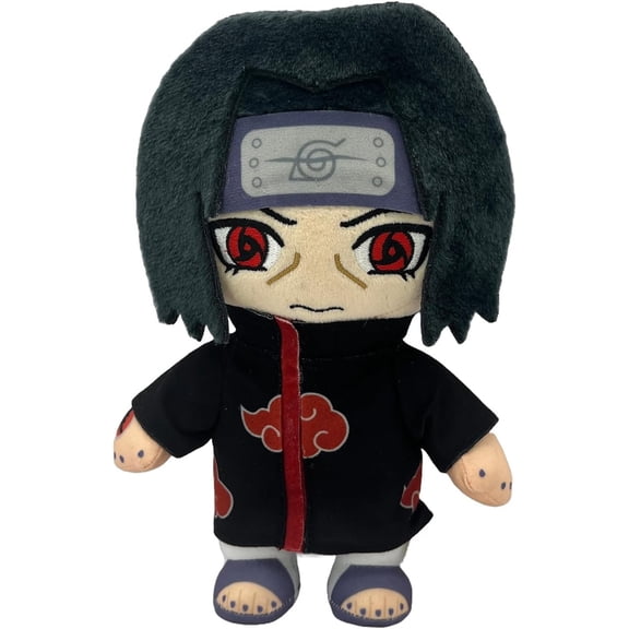 Great Eastern Entertainment Naruto: Itachi Uchiha Standing Pose 8-Inch Tall Stuffed Plush Doll