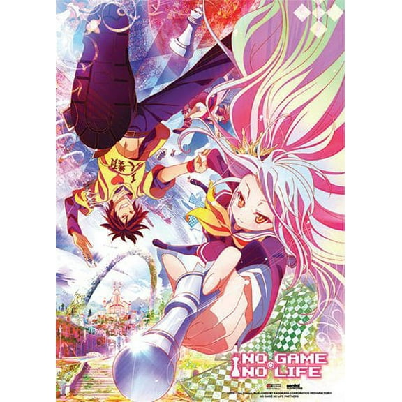 Great Eastern Entertainment No Game No Life Key Visual Wall Scroll