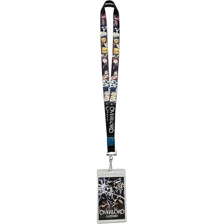 Great Eastern Entertainment Overlord S1: Overlord with NPC Art Style Lanyard with ID Holder
