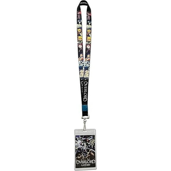 Great Eastern Entertainment Overlord S1: Overlord with NPC Art Style Lanyard with ID Holder