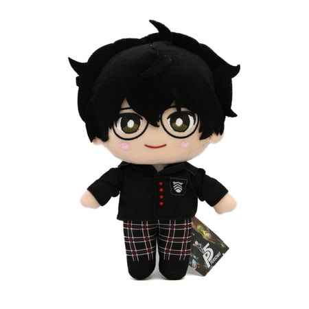 Great Eastern Entertainment Persona 5 Protagonist Code Name Joker School Uniform Plush, 8" H