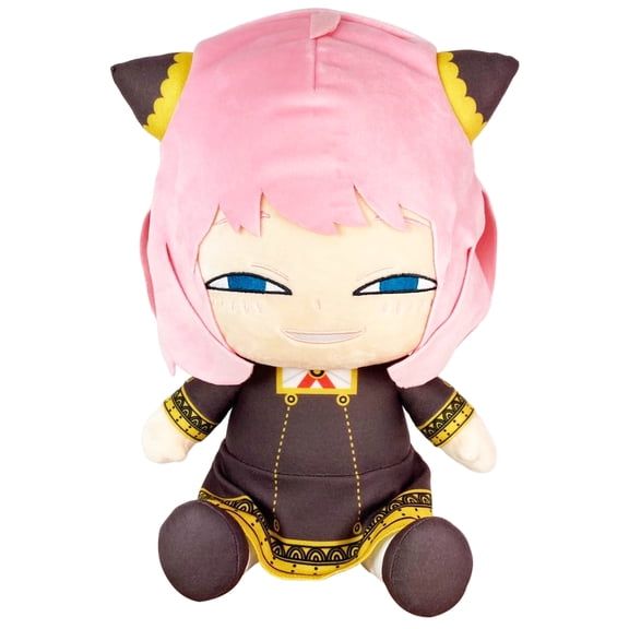 Great Eastern Entertainment Spy X Family - Anya Forger Heh Sitting Pose Plush 12"