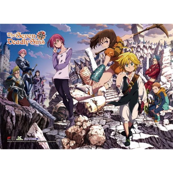 Great Eastern Entertainment The The Seven Deadly Sins Wall-Decor-Stickers