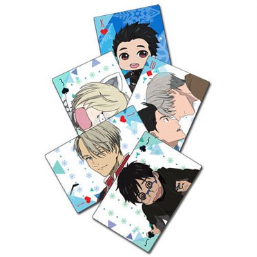 Yuri!!! On Ice Playing Cards - Great Eastern Entertainment Screenshot & SD Card Deck